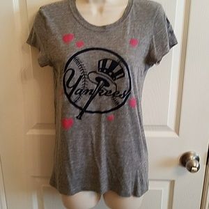 PINK Victoria's Secret NY Yankees shirt
